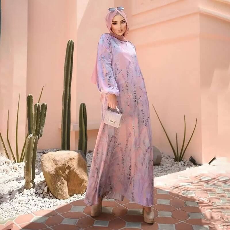 prom evening silk modest maxi dresses 