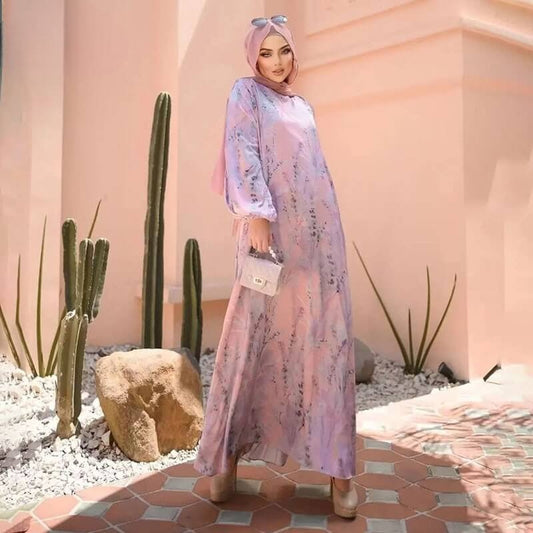 prom evening silk modest maxi dresses 