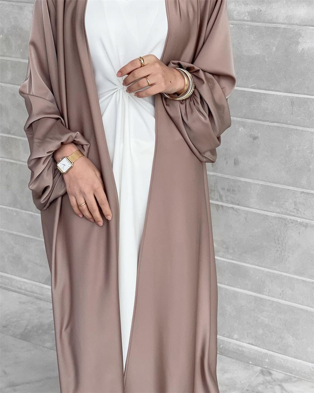 Ramadan Eid Gifts Abaya Kimono Muslim 