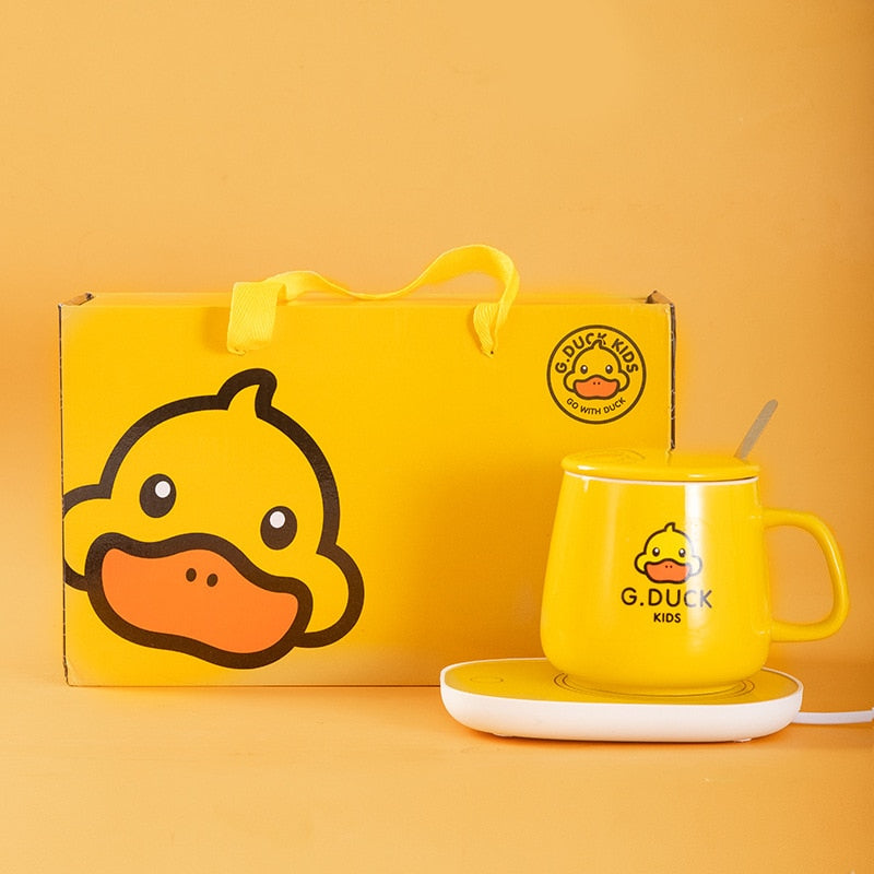 Ensemble de tasses chauffe-tasses mignonnes pour enfants