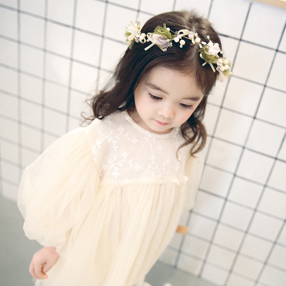 Robe de mariée de princesse pour bébé