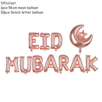 Eid mubarak ballons 