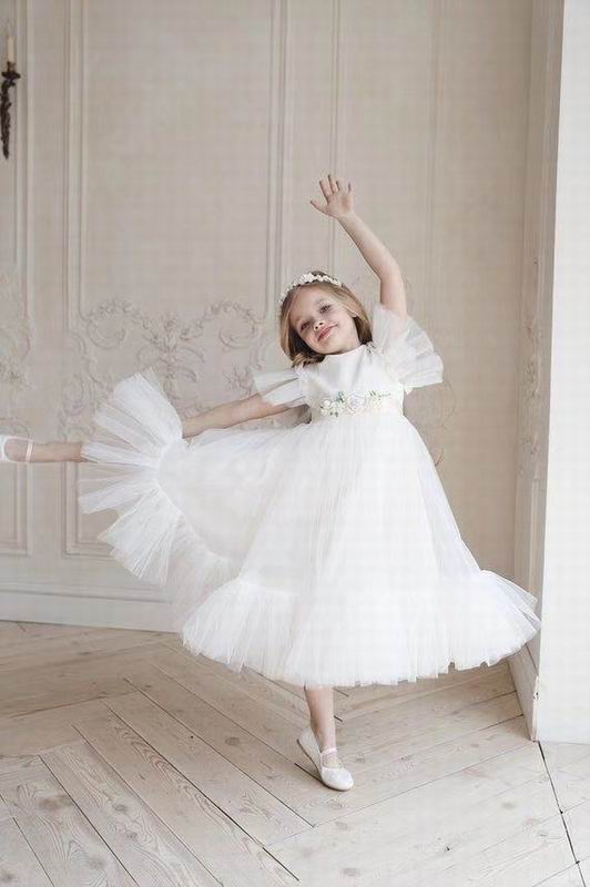 Pretty Fluffy Party Dress spring eid outfit