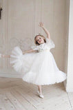 Pretty Fluffy Party Dress spring eid outfit