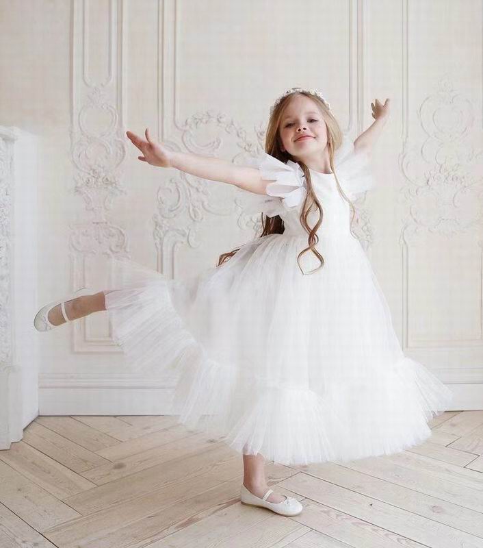 Pretty Fluffy Party Dress eid aid gift
