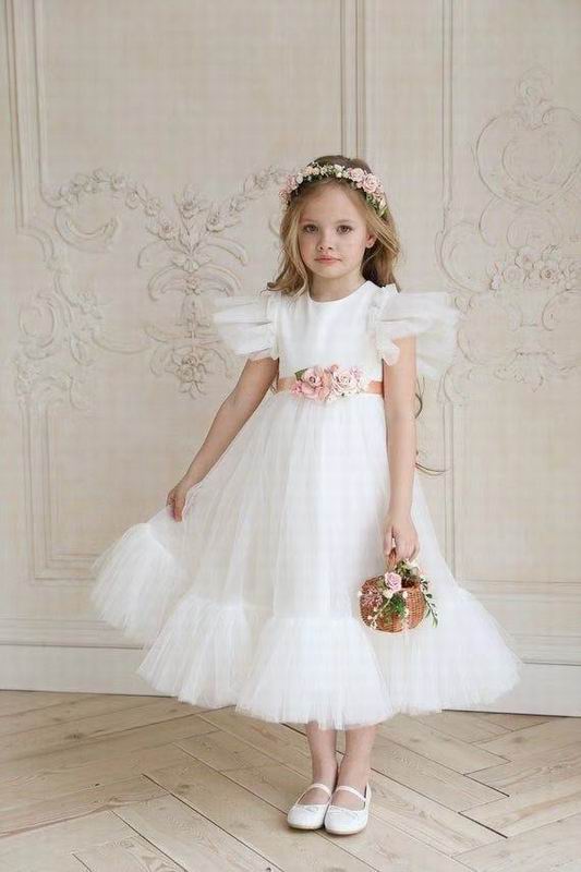Pretty Fluffy Party Dress spring eid outfit