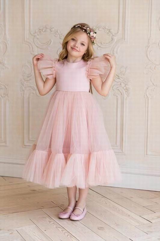 Pretty Fluffy Party Dress spring eid outfit