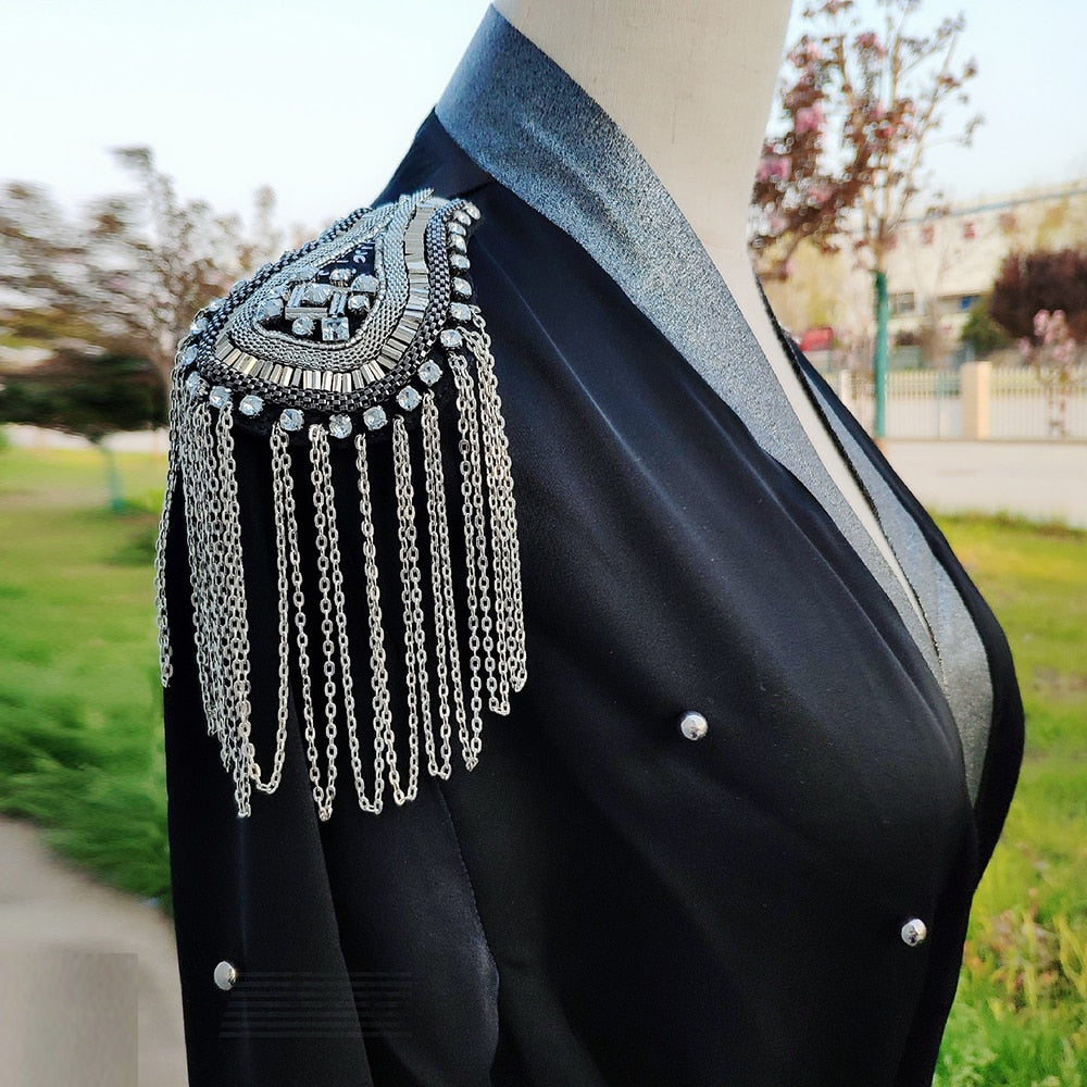 Trendy Chic Black Abaya Kaftan