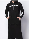 Muslim Sweater Thobe sportwear black