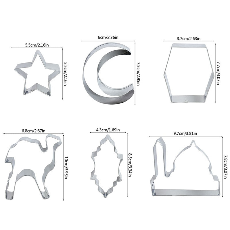 Eid Ramadan cookie cutter baking mold
