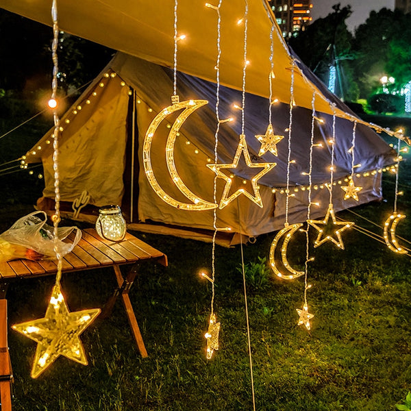 Moon light Eid Ramadan lightening