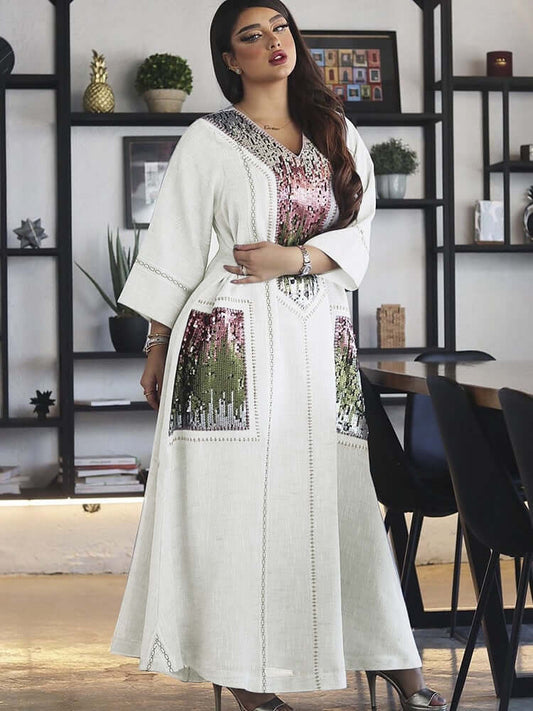 Eid Ramadan muslim evening dress 