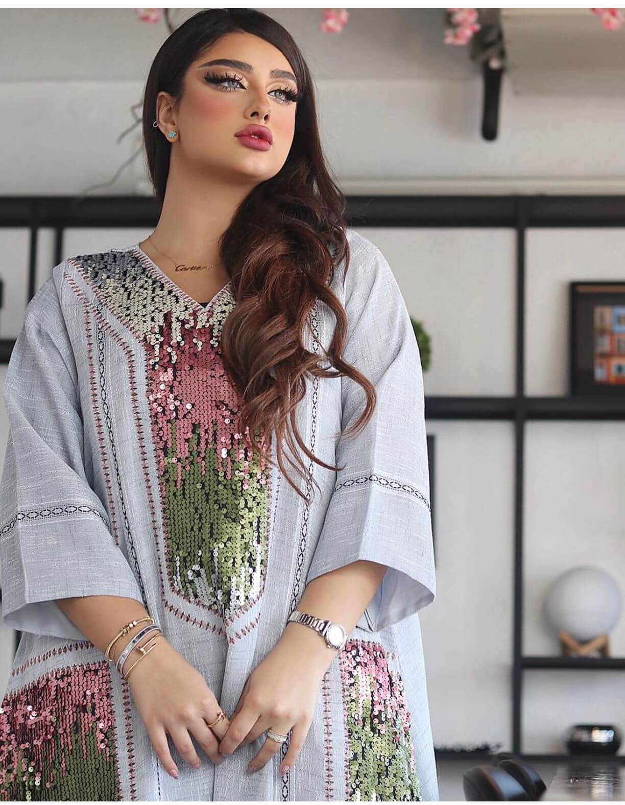 Eid Ramadan muslim evening dress abaya