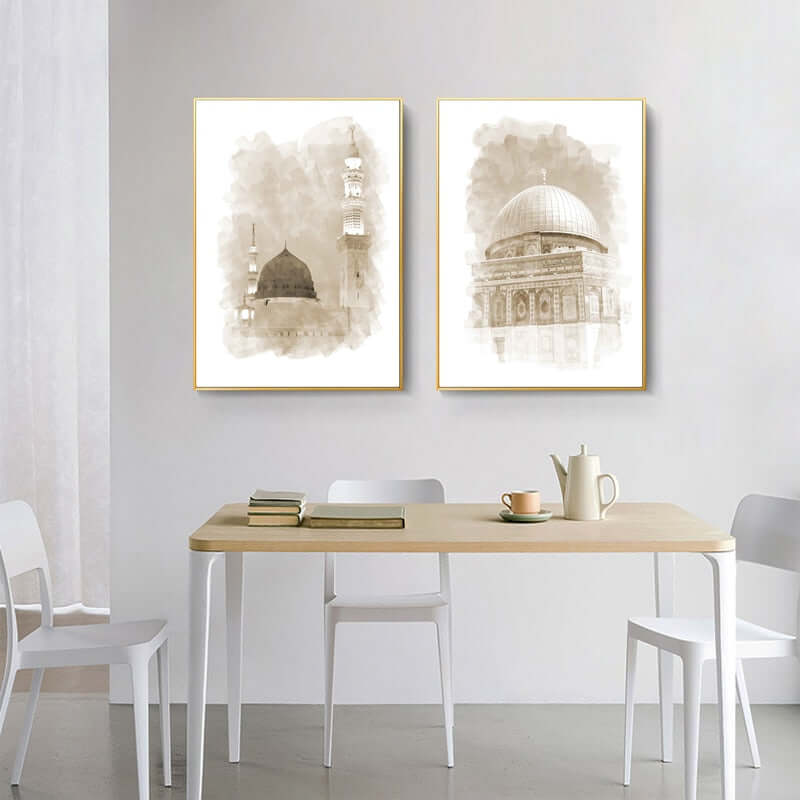 Holy masjid al quds madina home decor