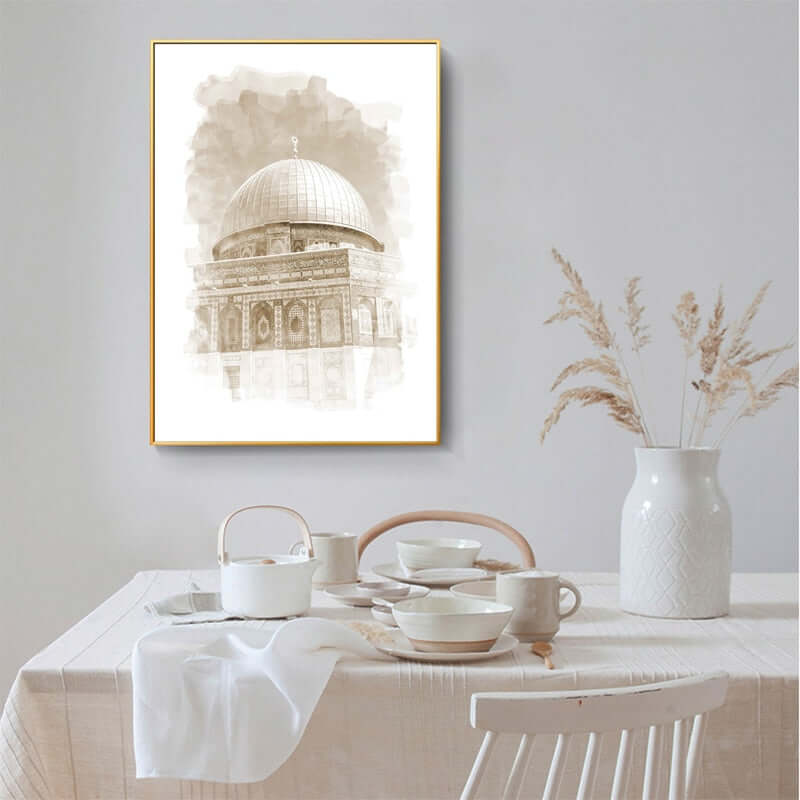 Holy masjid islamic muslim wall art