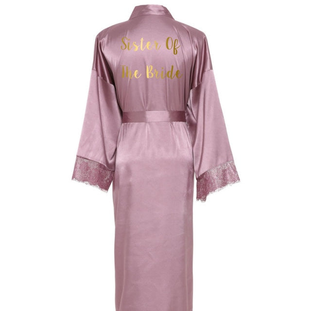 bride robe sister of the bride robe