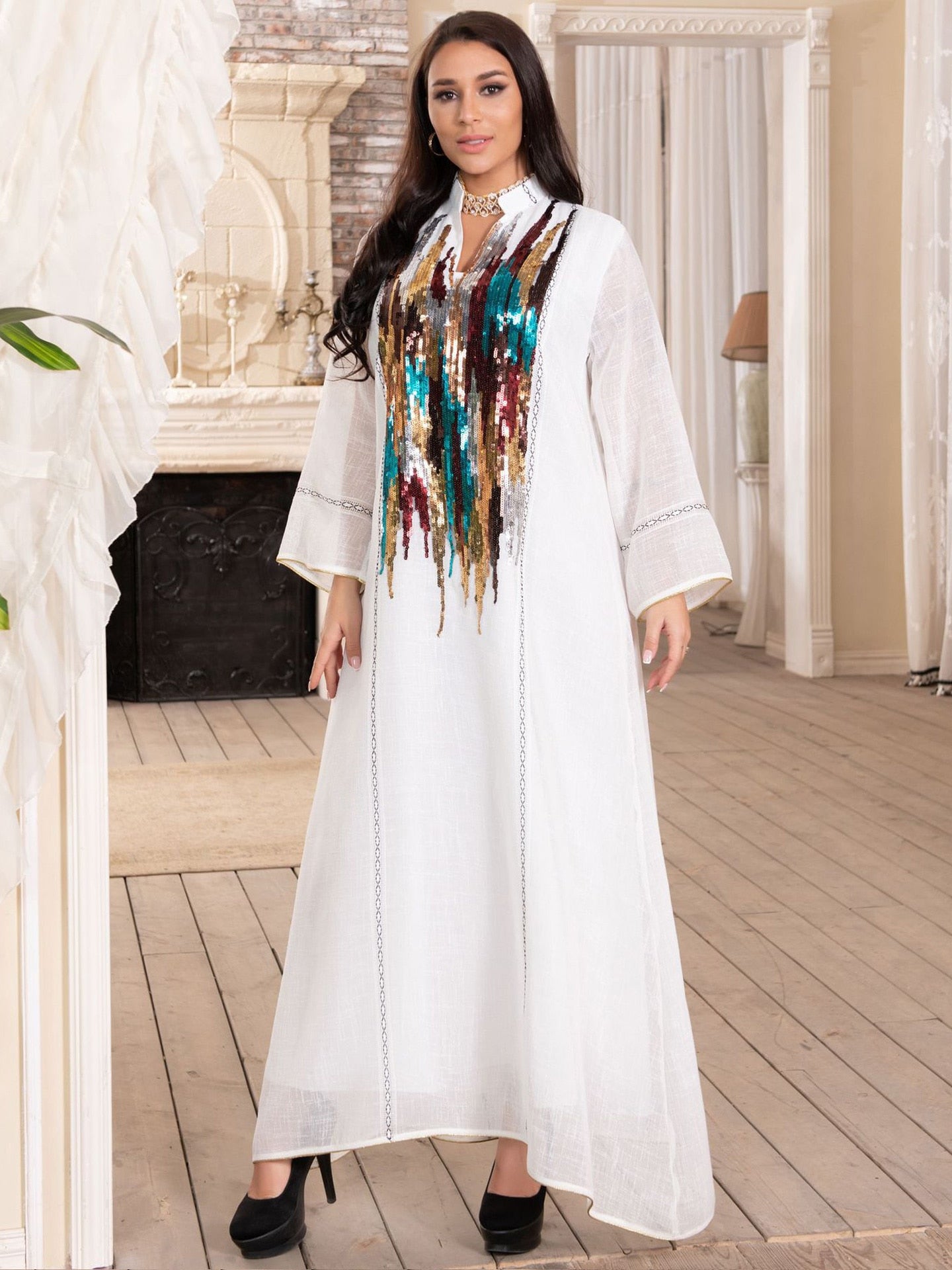 Robe arabe Jalabiya moderne