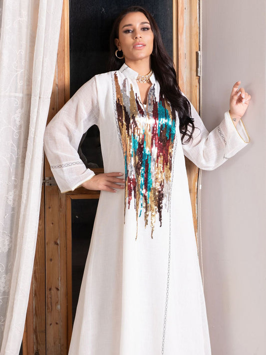 Robe arabe Jalabiya moderne