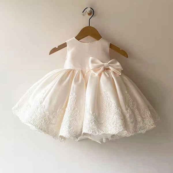 Creamy Little Princess Party dress