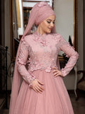 Hijabi Muslim Prom Evening Dress  gift